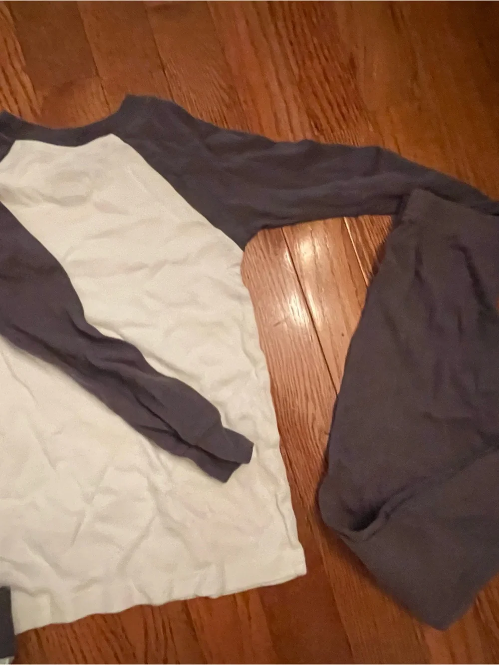 Two sets of Carter's Blue & Gray Long-Sleeve Yeti Pajama sets. Long